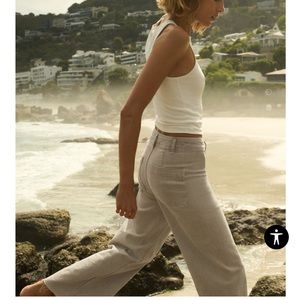 Brand New Zara - ZW THE MARINE STRAIGHT JEANS - Size 4 / EUR 36